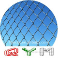 vinyl coated diamond mesh
